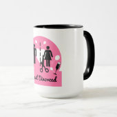 Funny Divorce Sympathie Gifts Mok (Voorkant rechts)