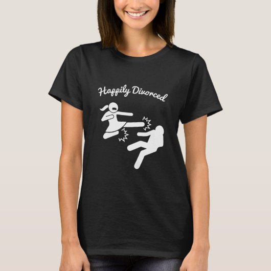Funny Divorce Sympathie Gifts T-shirt (Voorkant)