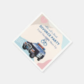 Funny Divorce tot het Show van de kops Servet (Hoek)