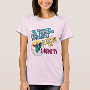 Funny Divorced T-shirts en cadeautjes voor haar