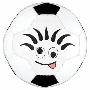 Funny Dizzy Face Voetbal