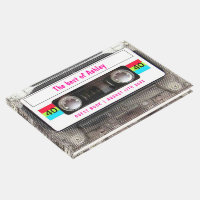 Funny DJ 80s Cassettebandje 40th Birthday gast