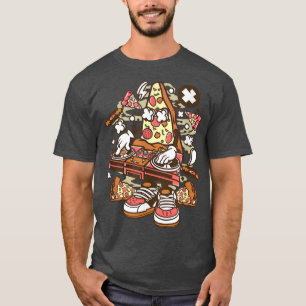 Funny dj pizza Gift for Pizza Lovers T-shirt
