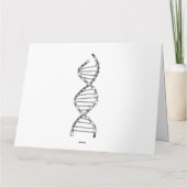 Funny DNA Cycling Bicycle Chain Mountain Bike Love Kaart (Achterkant)