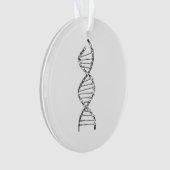 Funny DNA Cycling Bicycle Chain Mountain Bike Love Ornament (voorkant)