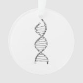 Funny DNA Cycling Bicycle Chain Mountain Bike Love Ornament (voorkant)