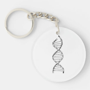 Funny DNA Cycling Bicycle Chain Mountain Bike Love Sleutelhanger