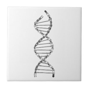 Funny DNA Cycling Bicycle Chain Mountain Bike Love Tegeltje