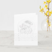 Funny Do It This Christmas Holiday Festive  Kaart (Gele Bloem)