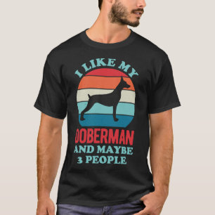 Funny Doberman 207 T-shirt
