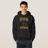 Funny Doberman 816 Hoodie (Voorkant volledig)
