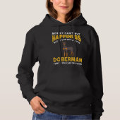 Funny Doberman 816 Hoodie (Voorkant)
