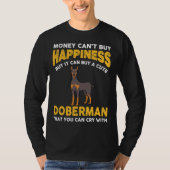 Funny Doberman 816 T-shirt (Voorkant)