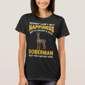 Funny Doberman 816 T-shirt (Voorkant)