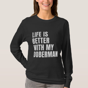 Funny Doberman Dog T-shirt