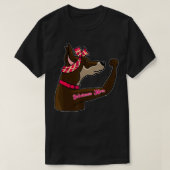 Funny Doberman Mam Tattoo, Gifts Bully Mam Dog Ewn T-shirt (Design voorkant)