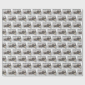 Funny Doberman over Sofa Cadeaupapier (Vlak)