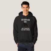Funny Doberman papa Hoodie (Voorkant volledig)