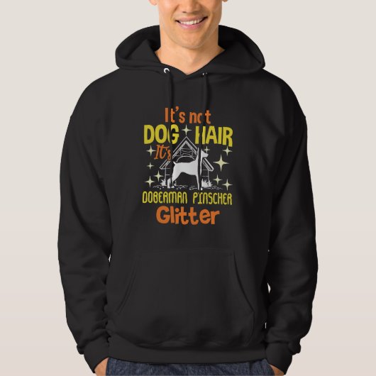 Funny Doberman Pincher Dog Eigenaar Hoodie (Voorkant)
