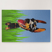 Funny Doberman Pinscher 1014 PC Puzzle Legpuzzel (Horizontaal)