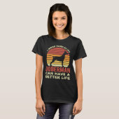 Funny Doberman Pinscher T-shirt (Voorkant volledig)