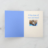 Funny Doctor Cat krijgt het goed Kaart (Binnen)