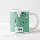 Funny Doctor Gift Grote Koffiekop (Rechts)
