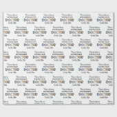Funny Doctor Gifts | Geweldige arts Cadeaupapier (Vlak)
