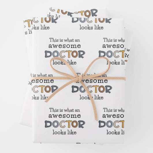 Funny Doctor Gifts | Geweldige arts Inpakpapier Vel (In situ)