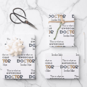 Funny Doctor Gifts   Geweldige arts Inpakpapier Vel