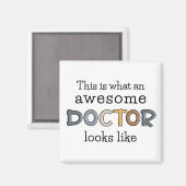 Funny Doctor Gifts | Geweldige arts Magneet (Voorkant / Achterkant)