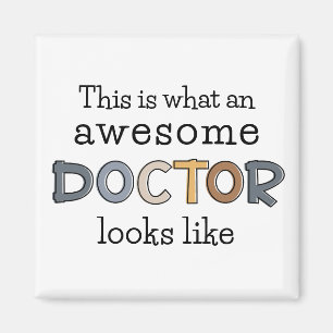 Funny Doctor Gifts Geweldige arts Magneet
