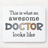 Funny Doctor Gifts | Geweldige arts Muismat (Voorkant)