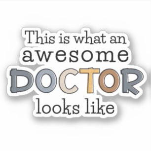 Funny Doctor Gifts   Geweldige arts Sticker