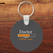 Funny Doctor Loading Medical Doctor Outfit New  Sleutelhanger (Voorkant)