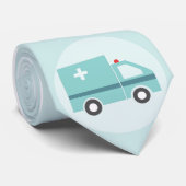 Funny Doctor medisch arts Afstuderen Stropdas (Opgerold)