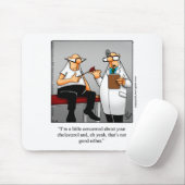 Funny Doctor/Medische Humor Mousepad Muismat (Met muis)