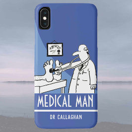 Funny Doctor met Stethoscoop controlefunctie Case-Mate iPhone Case