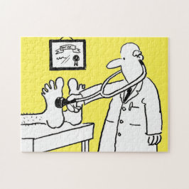 Funny Doctor met Stethoscoop Legpuzzel