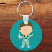 Funny Doctor of Intern Gift Sleutelhanger (Voorkant)
