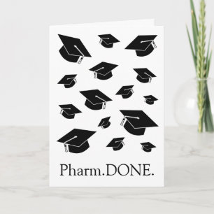 Funny Doctor of Pharmacy (PharmD) Afstuderen Kaart