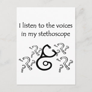 Funny Doctor of verpleegsters T-shirts en geschenk Briefkaart