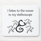 Funny Doctor of verpleegsters T-shirts en geschenk Muismat (Voorkant)