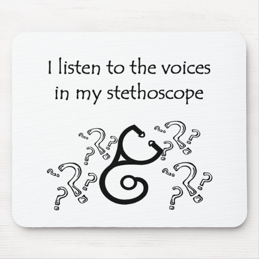 Funny Doctor of verpleegsters T-shirts en geschenk Muismat (Voorkant)