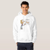 Funny Doctor Teaching Foot Anatomy Hoodie (Voorkant volledig)