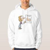 Funny Doctor Teaching Foot Anatomy Hoodie (Voorkant)