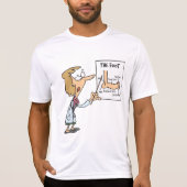 Funny Doctor Teaching Foot Anatomy T-shirt (Voorkant)