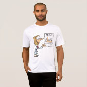 Funny Doctor Teaching Foot Anatomy T-shirt (Voorkant volledig)