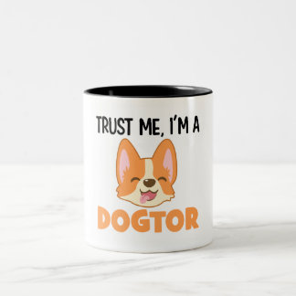 Funny Doctor Veterinary Mok Regent me dat ik een H