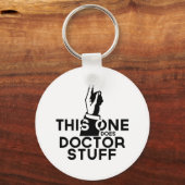 Funny Doctor Vintage - Arts deze Sleutelhanger (Voorkant)